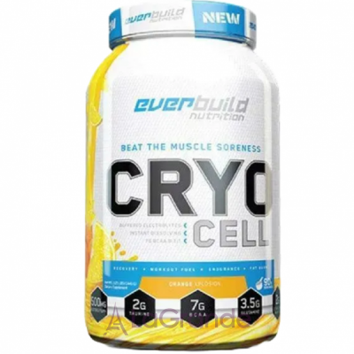 EverBuild Nutrition Cryo Cell BCAA 8:1:1 Orange   BCAA 8:1:1 