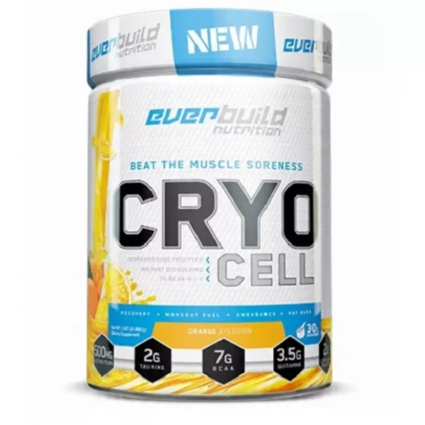 EverBuild Nutrition Cryo Cell BCAA 8:1:1 Orange �������������� �������� BCAA 8:1:1 