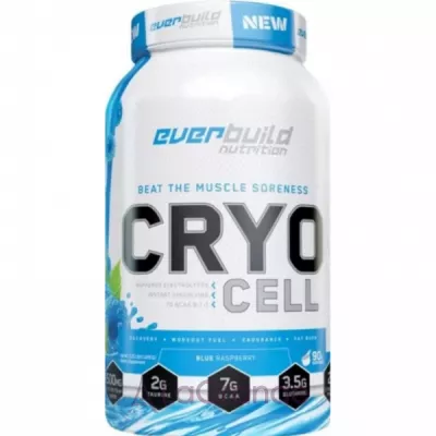 EverBuild Nutrition Cryo Cell BCAA 8:1:1 Blue Raspberry   BCAA 8:1:1 