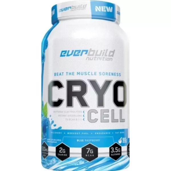 EverBuild Nutrition Cryo Cell BCAA 8:1:1 Blue Raspberry �������������� �������� BCAA 8:1:1 