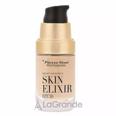 Pierre Rene Skin Elixir Velvet Foundation SPF30  