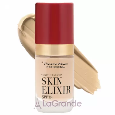 Pierre Rene Skin Elixir Velvet Foundation SPF30  
