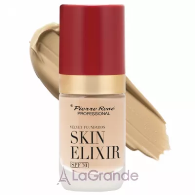 Pierre Rene Skin Elixir Velvet Foundation SPF30  