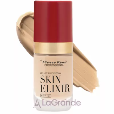Pierre Rene Skin Elixir Velvet Foundation SPF30  