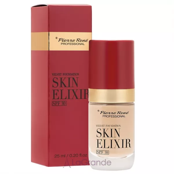 Pierre Rene Skin Elixir Velvet Foundation SPF30 ��������� �����