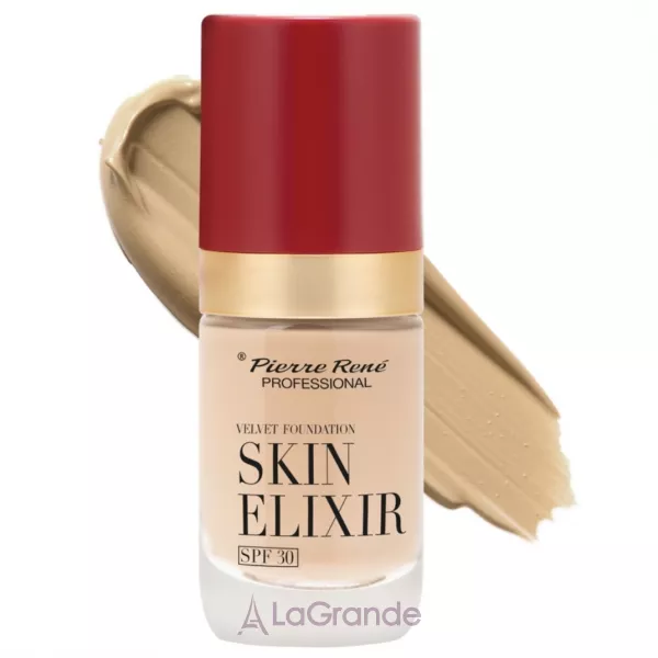 Pierre Rene Skin Elixir Velvet Foundation SPF30 ��������� �����