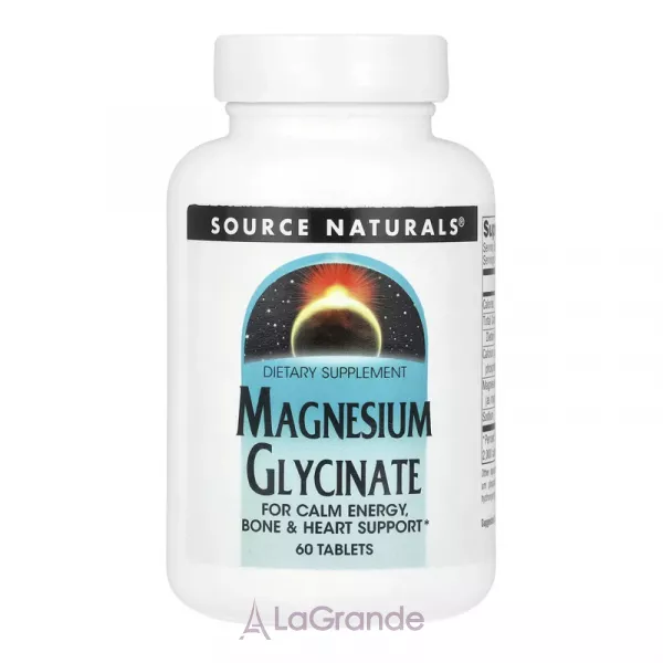 Source Naturals Magnesium Glycinate ����������� ������� ������ ��������
