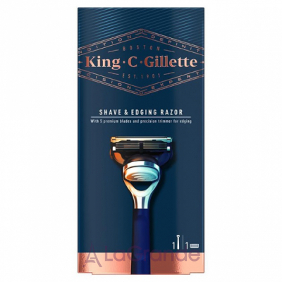 Gillette King C. Shave & Edging Razor   1    