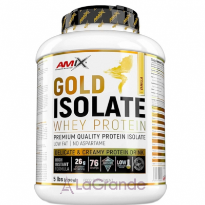 Amix Gold Whey Protein Isolate Vanilla    - 