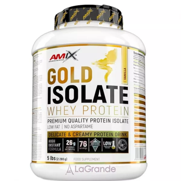 Amix Gold Whey Protein Isolate Vanilla ������ ������������� �������� �������-������ 