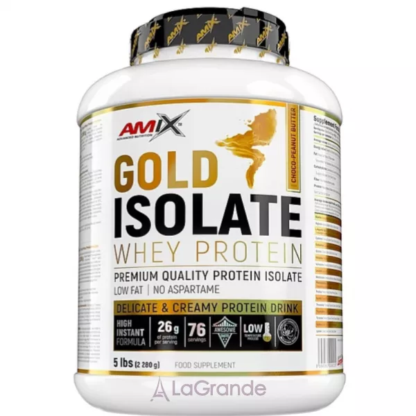 Amix Gold Whey Protein Isolate Chocolate Peanut Butter ������ ������������� �������� �������-������ 