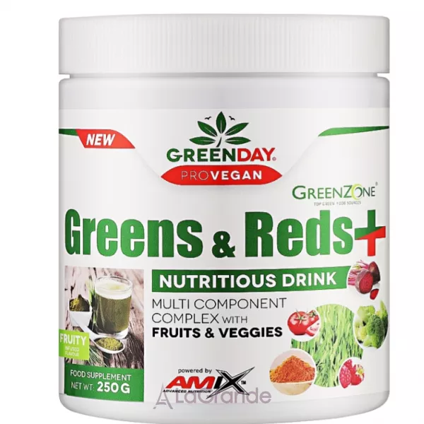 Amix GreenDay Greens & Reds+ Fruity �������� ������� �� ������� � ������ 