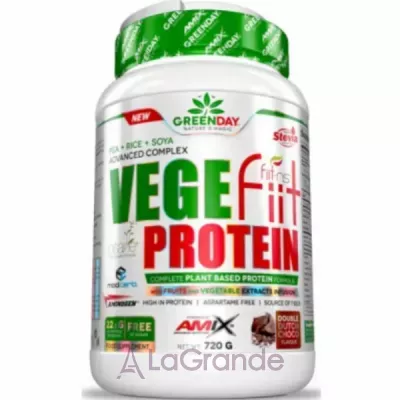 Amix GreenDay Vege-Fiit Protein Double Choco   
