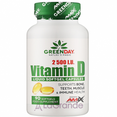Amix GreenDay Vitamin D 2500 I.U.   