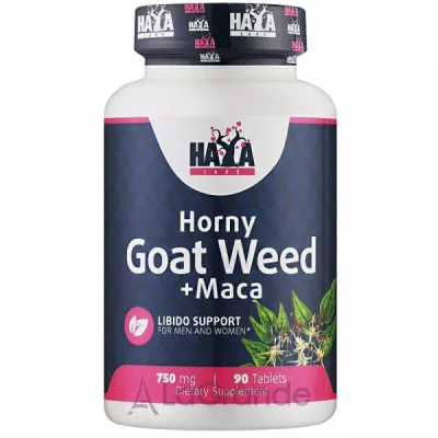 Haya Labs Horny Goat Weed + Maca 750 mg   