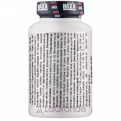 Haya Labs Horny Goat Weed + Maca 750 mg   