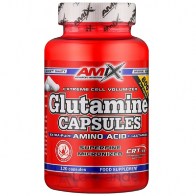 Amix Glutamine Capsules 800 mg  