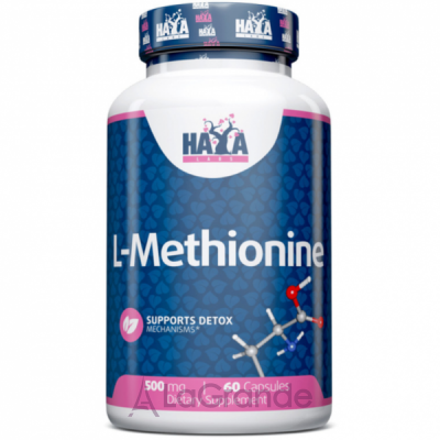 Haya Labs L-Methionine 500 mg ĳ  