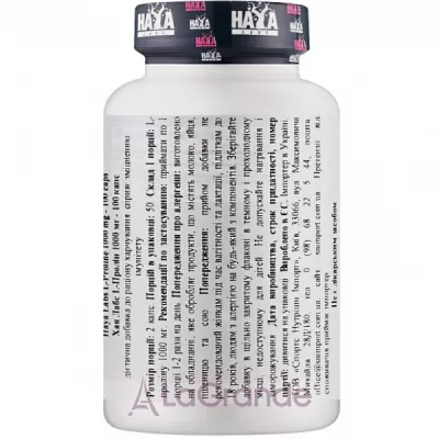 Haya Labs L-Proline 1000 mg  