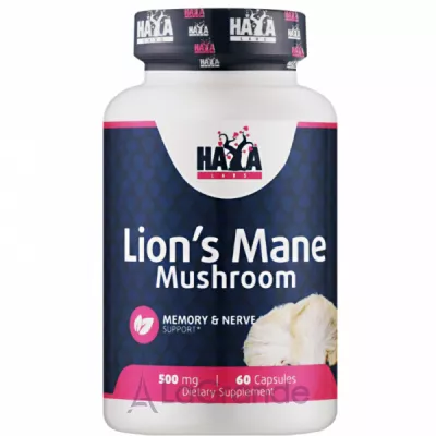 Haya Labs Lion's Mane Mushroom 500 mg ĳ  