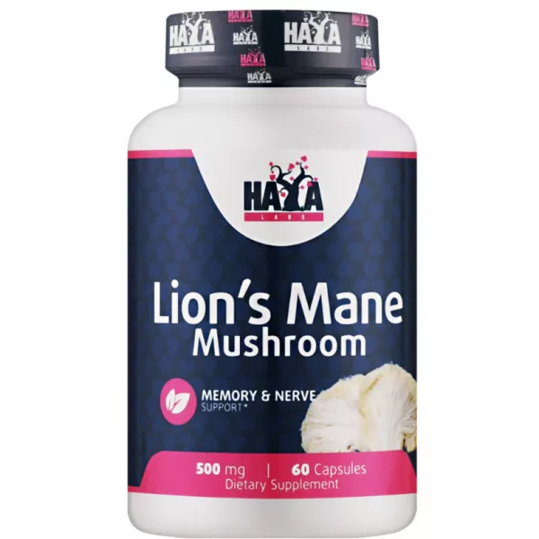 Haya Labs Lion's Mane Mushroom 500 mg ����������� ������� 