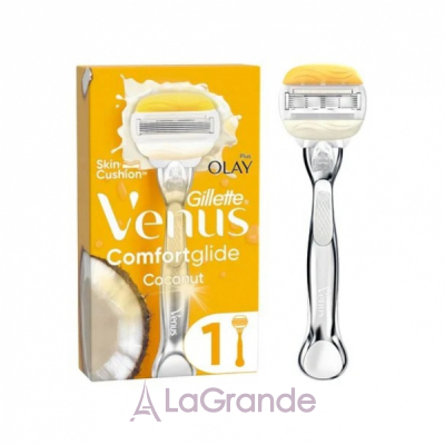Gillette Venus & Olay Comfort Glide Coconut   1  