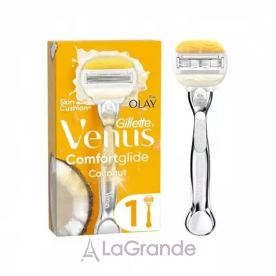 Gillette Venus & Olay Comfort Glide Coconut   1  