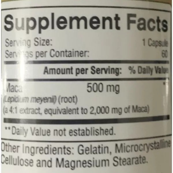 Earth's Creation Maca 2000 mg ĳ������ ������� 