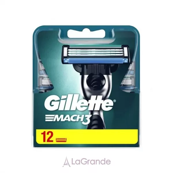 Gillette Mach3 ����� �������� ��� ������ �������, 12 ��