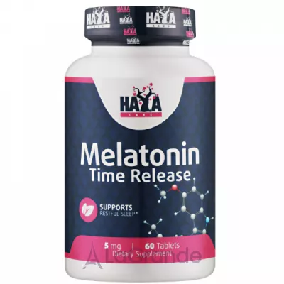 Haya Labs Melatonin Time Release 5 Mg   