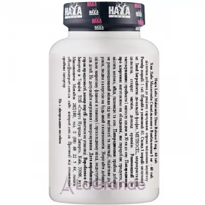 Haya Labs Melatonin Time Release 5 Mg   