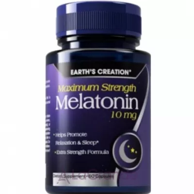 Earth's Creation Melatonin 10 mg    10 