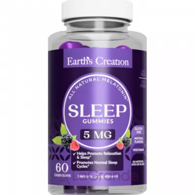 Earth's Creation Melatonin Melatonin 5 mg SLEEP    5    
