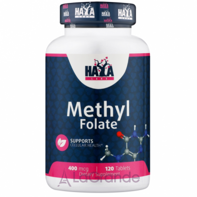Haya Labs Methyl Folate 400 mcg   