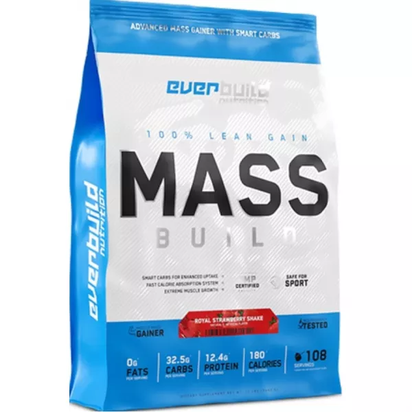 EverBuild Nutrition Mass Build Gainer Strawberry ������ 