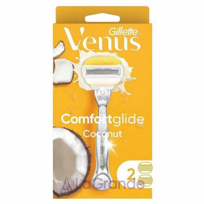 Gillette Venus & Olay Comfort Glide Coconut   2  