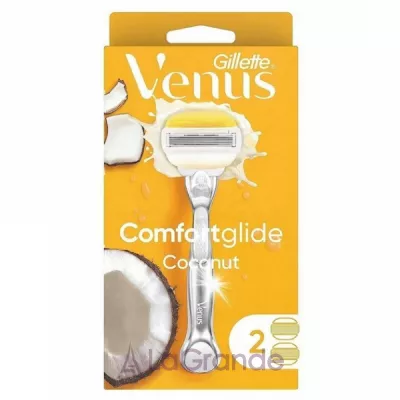 Gillette Venus & Olay Comfort Glide Coconut   2  