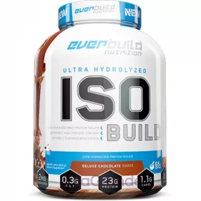 EverBuild Nutrition ISO Build Protein Isolate Cookies With Cream   