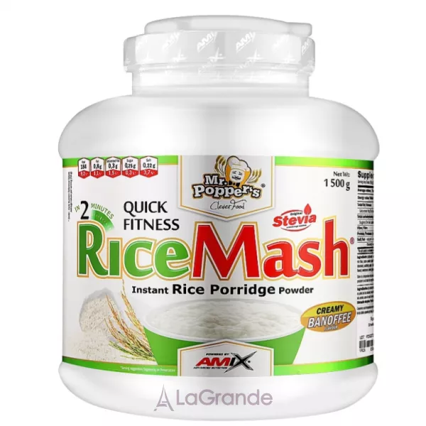 Amix Mr. Popper's RiceMash Creamy Banoffee ������� ���� �������� ������������� 