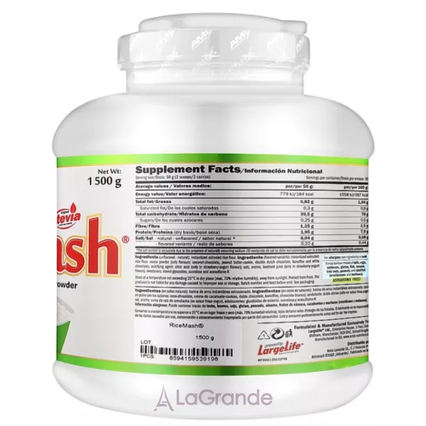 Amix Mr. Popper's RiceMash Natural ������� ���� �������� ������������� 