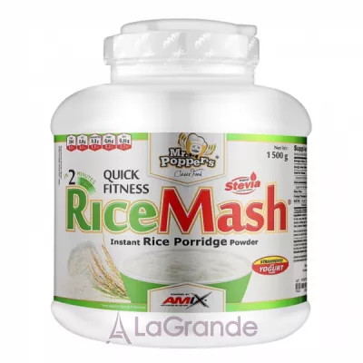 Amix Mr. Popper's RiceMash Strawberry Yogurt     