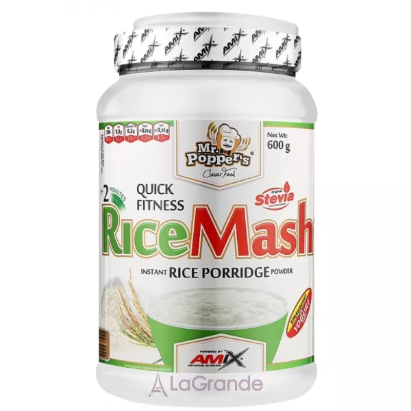 Amix Mr. Popper's RiceMash Strawberry Yogurt ������� ���� �������� ������������� 