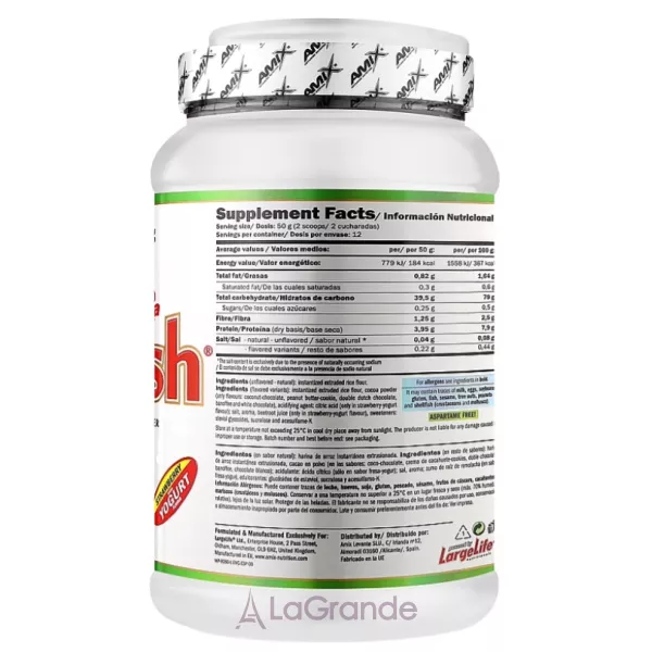 Amix Mr. Popper's RiceMash Strawberry Yogurt ������� ���� �������� ������������� 