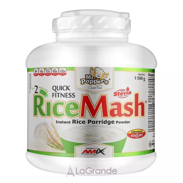 Amix Mr. Popper's RiceMash Strawberry Yogurt ������� ���� �������� ������������� 