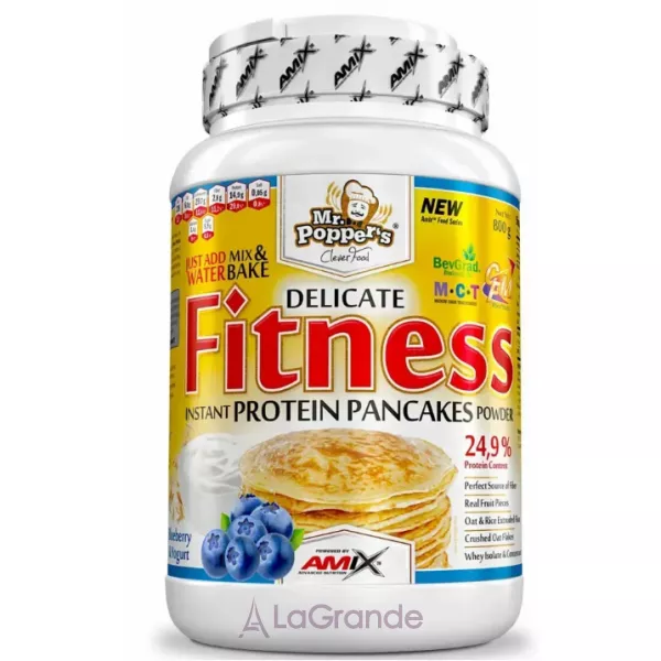 Amix Mr.Popper's Fitness Protein Pancakes Powder ���������� ������� �������� 