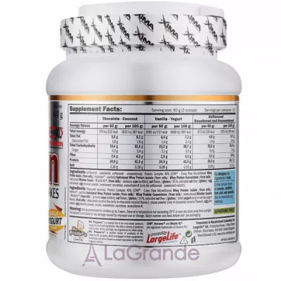 Amix Mr.Poppers High Protein Quick Pancakes Vanilla Yogurt    