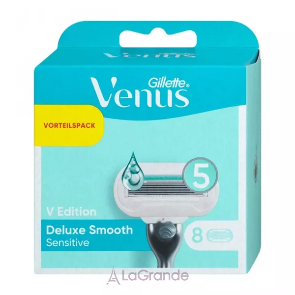 Gillette Venus V Edition Deluxe Smooth Sensitive ����� ��������  ��� ������, 8 ��