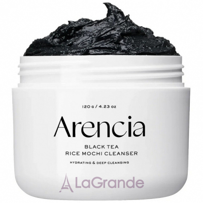 Arencia Black Tea & Yuzu Rice Mochi Cleanser         