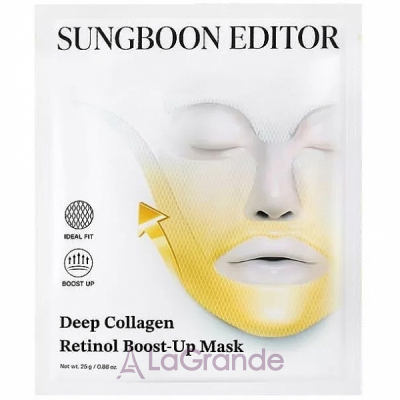Sungboon Editor Deep Collagen Retinol Tension Boost-Up Mask ó��������� ������-����� ��� ������� � ��������� �� ���������