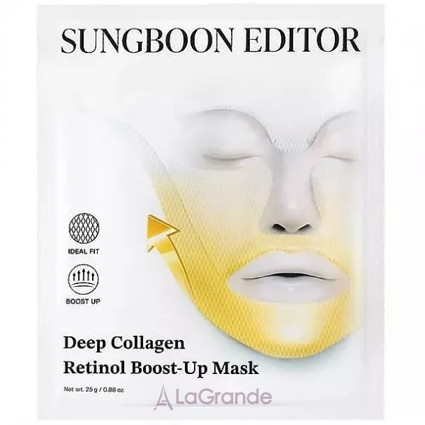 Sungboon Editor Deep Collagen Retinol Tension Boost-Up Mask ������������ �������-����� ��� ���� � ���������� � ���������